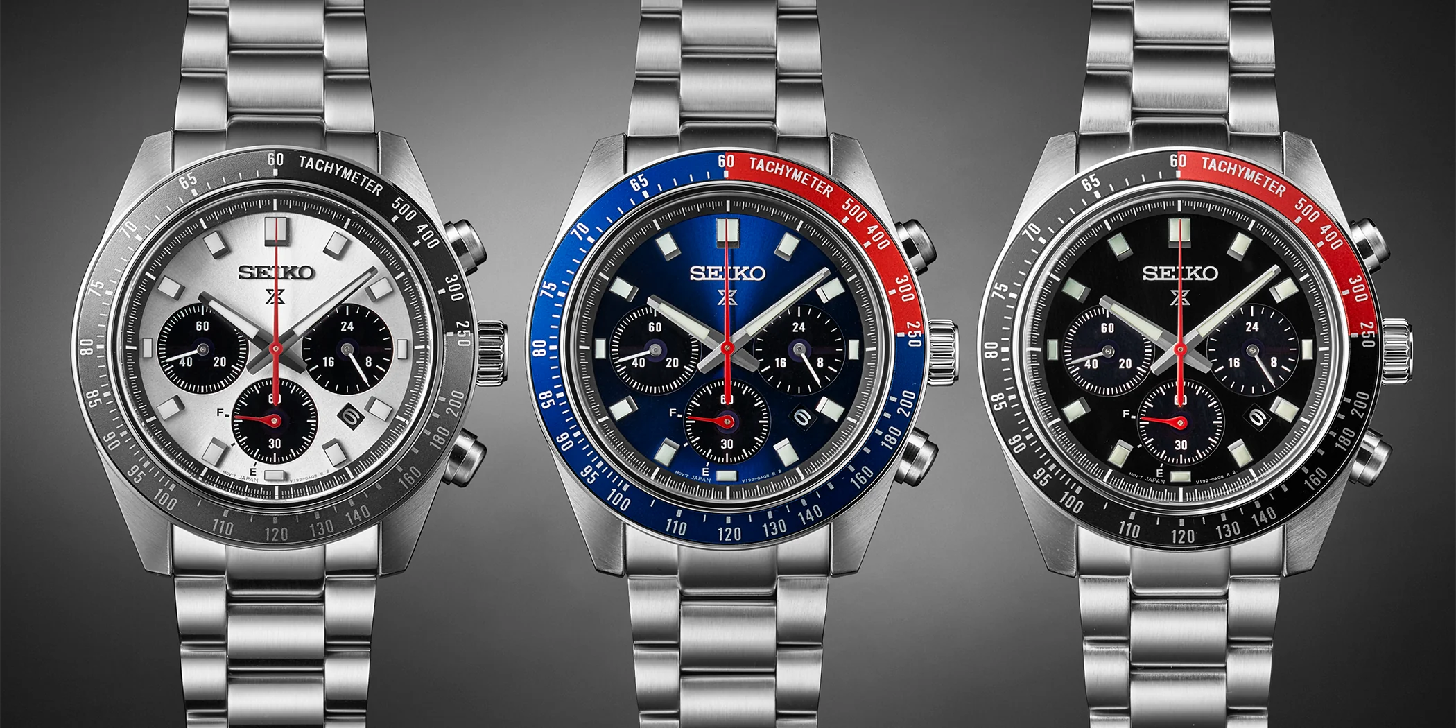 Shaped by heritage. Powered by light. The Prospex Speedtimer Solar Chronographs. Shaped by heritage. Powered by light. The Prospex Speedtimer Solar Chronographs.